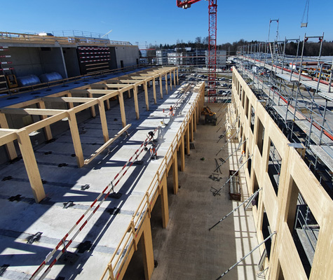 Halle modulaire Vifor | JPF-Ducret
