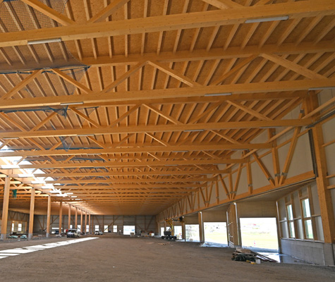 Halle de logistique Kuratle-Jaecker, Farvagny | JPF-Ducret
