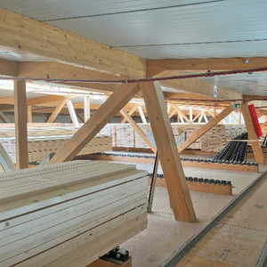 Stockage du bois | Procédé CLT