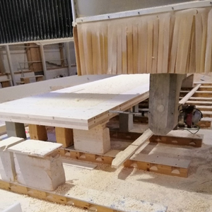 Excavation de la structure pour l'assemblage | Procédé CLT