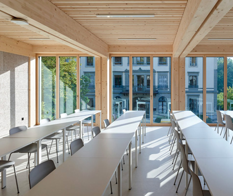 Structure scolaire provisoire, HEP Fribourg | JPF-Ducret