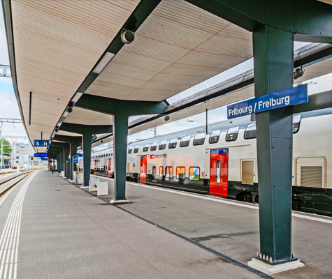 Marquises Esplanade Ancienne Gare 3, Fribourg | JPF-Ducret